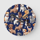 Search for dark navy blue clocks Background
