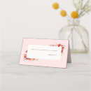 Search for wildflower place cards Pink
