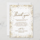 Search for 50th anniversary wedding thank you cards Gold and white