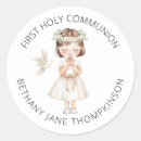 Search for first holy communion girls stickers Modern
