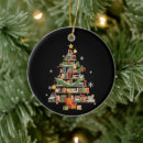 Search for books christmas tree decorations Book lover christmas