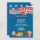 Search for patriotic seasonal invitations Stripes