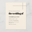 Search for chic wedding postcards Simple