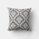 Search for grey damask cushions Girly