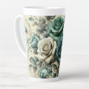Search for teal and white mugs Botanical