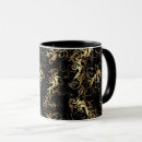 Search for golden design mugs Black