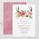 Search for deer wedding invitations Pink