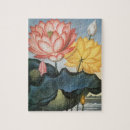 Search for lotus flower puzzles Vintage