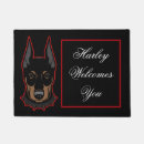 Search for doberman doormats Black