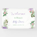 Search for purple baby shower banners Gender neutral