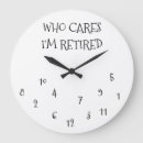 Search for retired who cares clocks Retiree