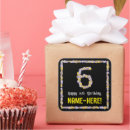 Search for 6th birthday stickers Whimsical