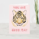 Search for tiger valentines day cards Pink