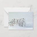 Search for snowy note cards White