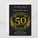Search for golden wedding anniversary invitations 50th