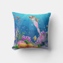 Search for sea creatures cushions Seaweed