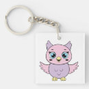 Search for owl drawing key rings Cartoon