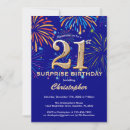 Search for surprise 21st birthday invitations Adult birthday party