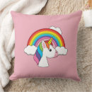 Search for kawaii unicorns cushions Rainbow