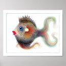 Search for fancy fish Illustration
