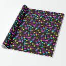 Search for retro 80s wrapping paper Neon