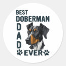 Search for doberman dad stickers Puppy