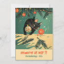 Search for black cat christmas cards Cute