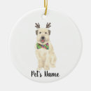 Search for terrier christmas tree decorations Santa