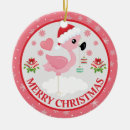Search for pink flamingos christmas tree decorations Snowflakes