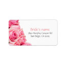 Search for pink lace return address labels Roses