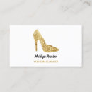 Search for footwear business cards Stylist