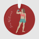 Search for fitness christmas tree decorations Muscles