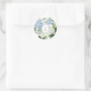 Search for hydrangeas wedding stickers Bridal shower