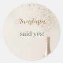 Search for she said yes stickers Bridal shower