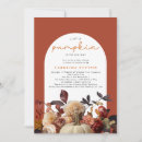Search for pumpkin shower invitations Floral