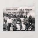 Search for families postcards History