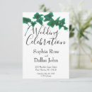 Search for english wedding invitations Green