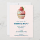 Search for dessert invitations Strawberry