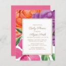 Search for purple and orange baby shower invitations For her