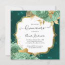 Search for green gold quinceanera invitations 15th birthday party