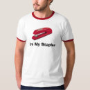 Search for stapler tshirts Red