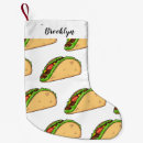Search for taco christmas stockings Mexican food