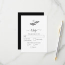 Search for butterflies rsvp cards Elegant