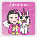 Search for fairy square stickers Pink