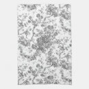 Search for vintage floral tea towels Toile de jouy