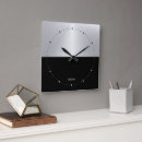 Search for designer clocks Black