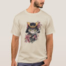 Search for samurai cat tshirts Cherry blossom