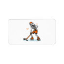 Search for hockey return address labels Funny