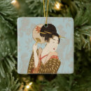 Search for geisha christmas tree decorations Japanese