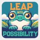 Search for leaping stickers Cute